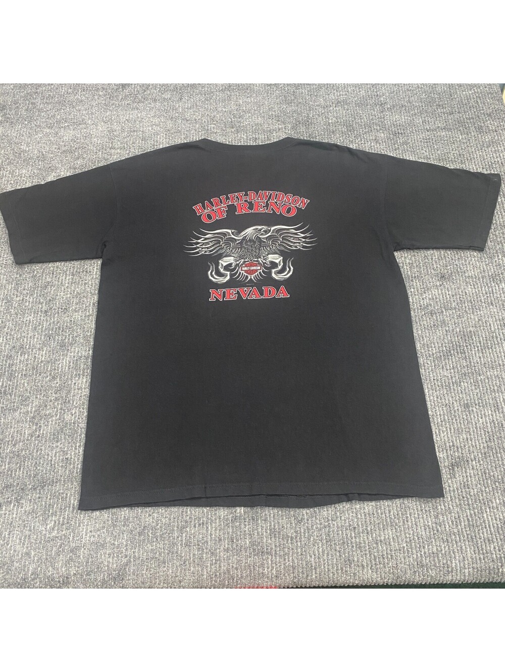 Vintage Harley Davidson Graphic Tee Shirt Mens XL Black Dont Tread On Me‎ USA
